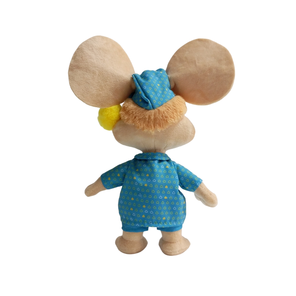 Sleepy Mouse Plush Stuffed Animal Soft Custom Kids Gift Toys with Pajamas