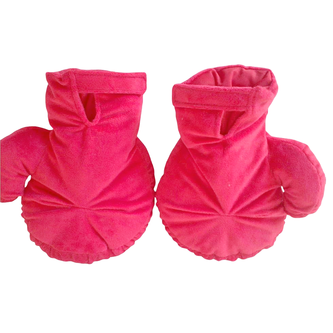 Boxing Glove Plush Red Soft Stuffed Custom Wholesale Toys