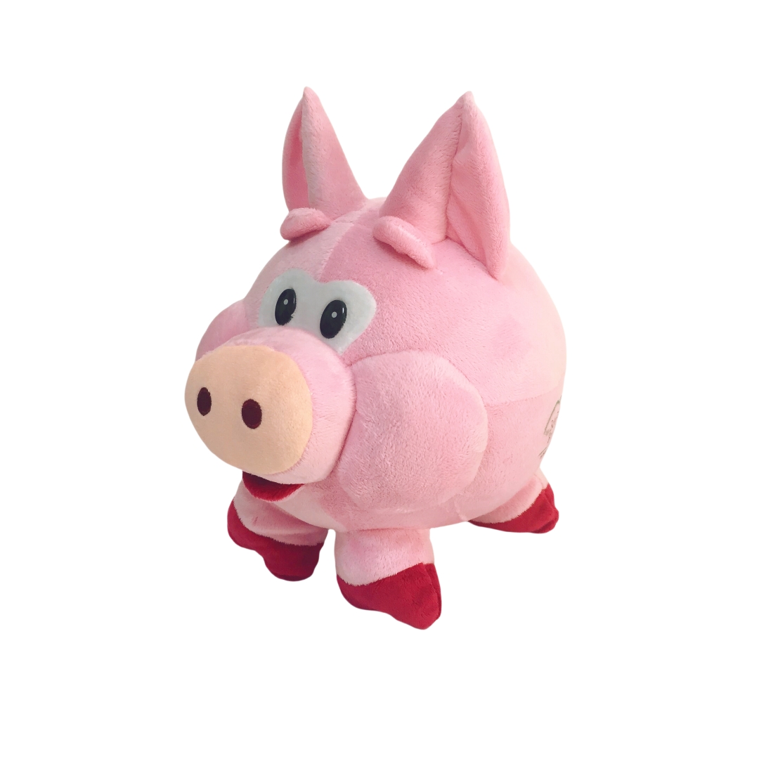 Pink Cute Pig Plush Custom Manufacture Soft Animal Toy