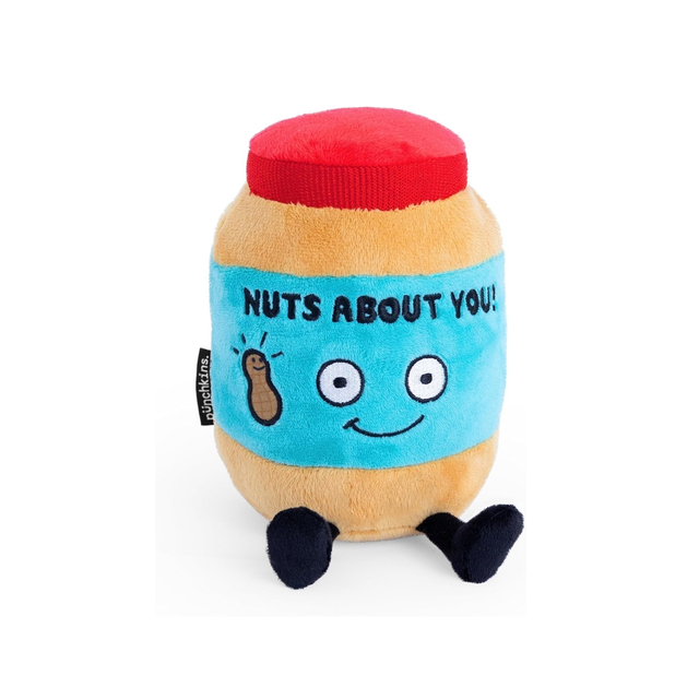 Peanut Butter Jar Foodie Plushie Funny Easter Gag Gift Collectible Toys