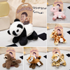 Custom Wholesale Plush Shoulder Magnet Stuffed Cartoon Animal Toy