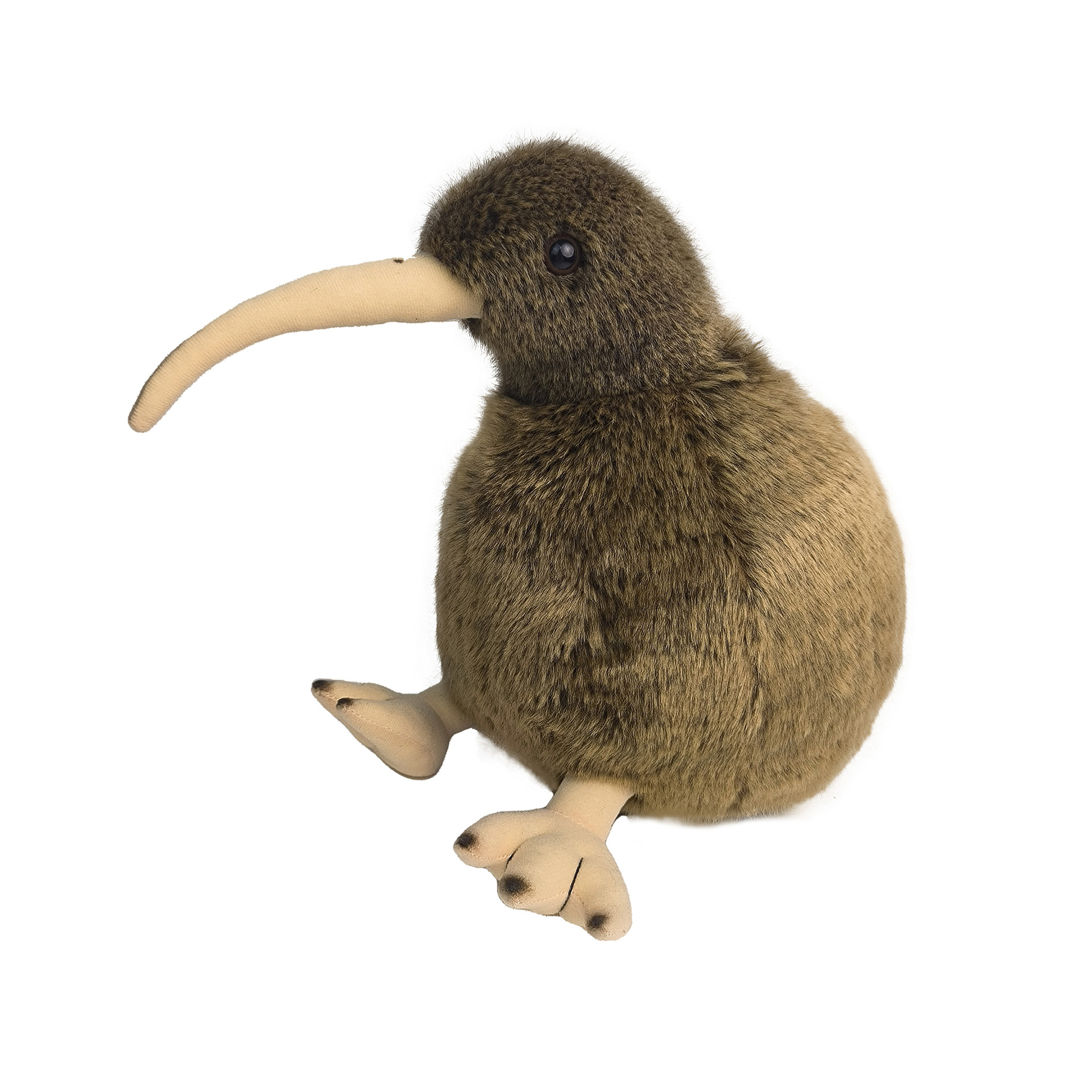 High Quality Plush Stuffed Simulated Fluffy Kiwi Bird Toy Doll