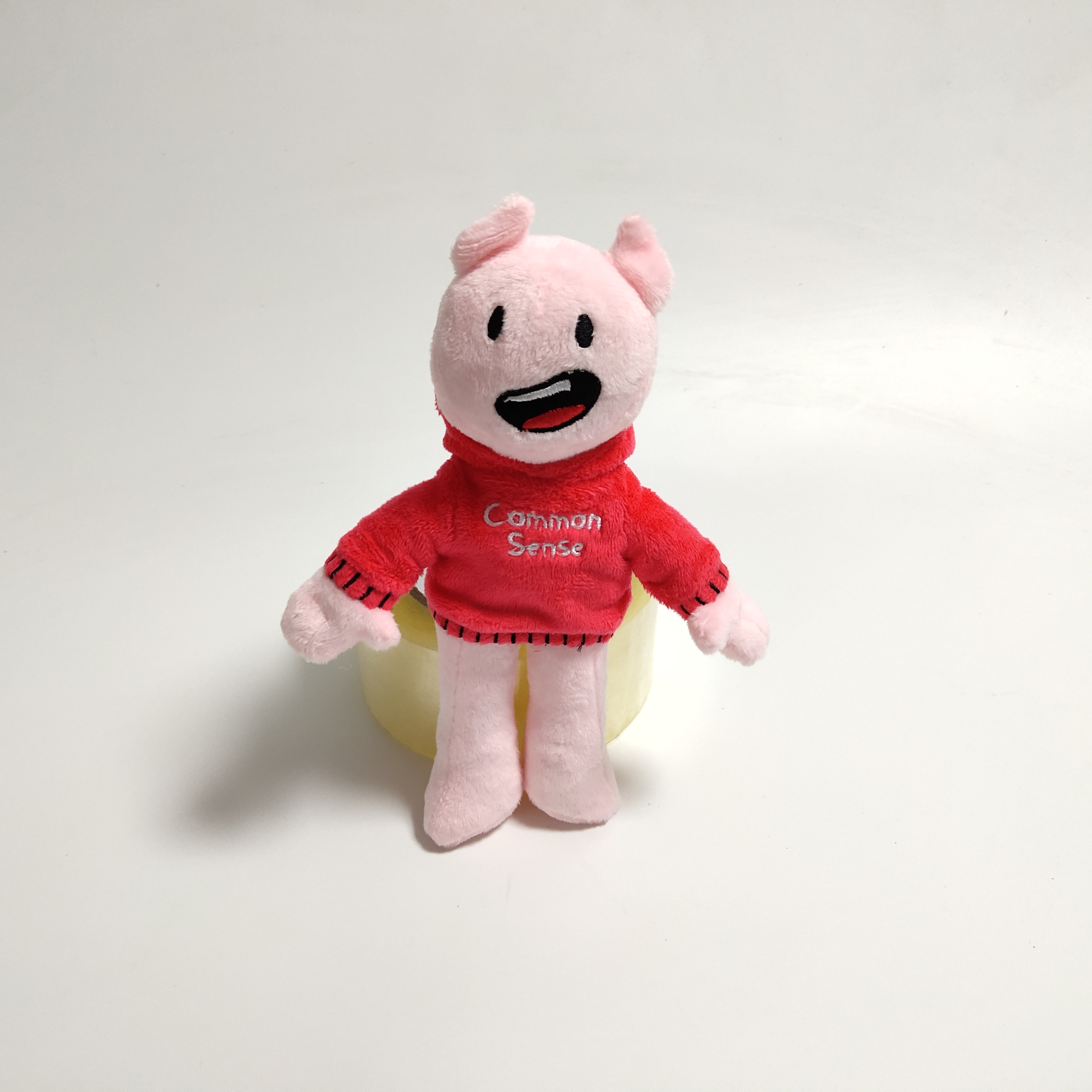 Pink Doll Soft Plush Stuffed Cartoon Figure Video Game Happy Toy