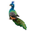 High Quality Embroidery Plush Mascot Stuffed Animal Peacock Toy