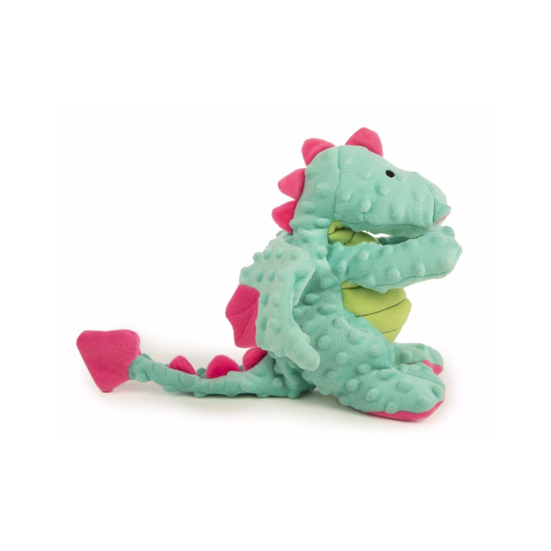 Seafoam Dragon Plush Stuffed Custom Wholesale Chewy Dog Toys