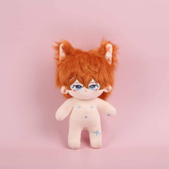 Cartoon Figure Naked Doll Custom Plush Soft Factory Stuffed Gift Toys