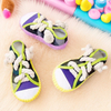 High Quality Pet Plush Shoe Shape Dog Squeaky Chew Rope Toy
