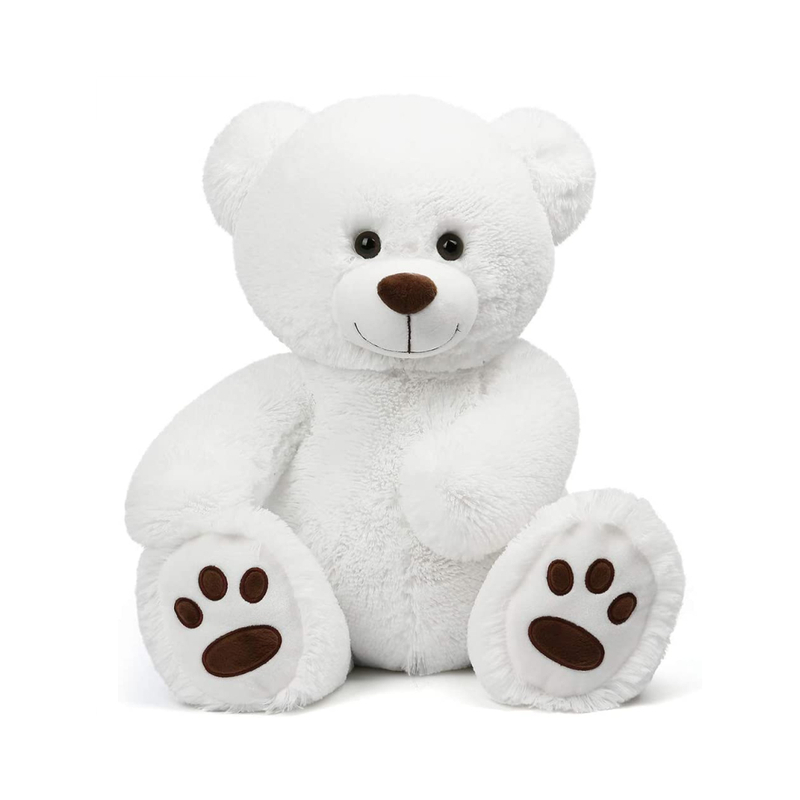 YD-X071 Nature Fur Soft Fluffy 20inch Big Size Sitting Animal Custom Plush Teddy Bear