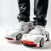 Fancy Car Plush Racing Winter Binnenshuis Warm gevulde sagte pantoffels