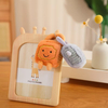 Creative Plush Stuffed Cute Cartoon Love lock Toy Widget Keychain
