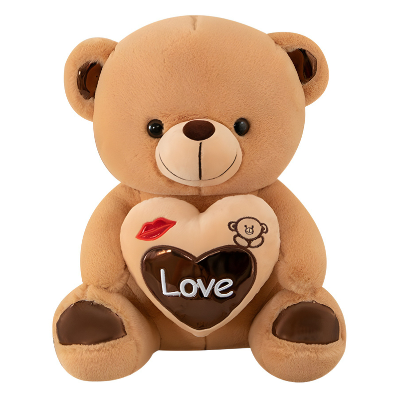 High Quality Custom Plush Stuffed Love Teddy Bear Toy Doll Valentine's Gift