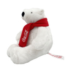 Custom Brand Mascot Plush Stuffed Cartoon Polar Bear Toy Doll Gift