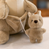 Custom Plush Stuffed Cartoon Kangaroo Australian Toy for Children