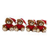Custom Christmas Gift Plush Stuffed Cute Teddy Bear Toy Doll for Girl