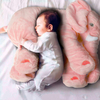Grey 24inches Elephant Stuffed Animals Plush Toy Cushion Soft CE Custom Wholesale Pillow for Kids