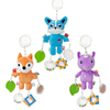 Custom Plush Stuffed Cartoon Fox Cute Baby Hanging Toy Keychain