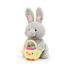 YD-BD050 Easter Soft Plush Grey Rabbit Stuffed Animal Kids Gift Toys
