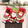 Wholesale Christmas Decoration Plush Stockings Polar Fleece High Quality Socks