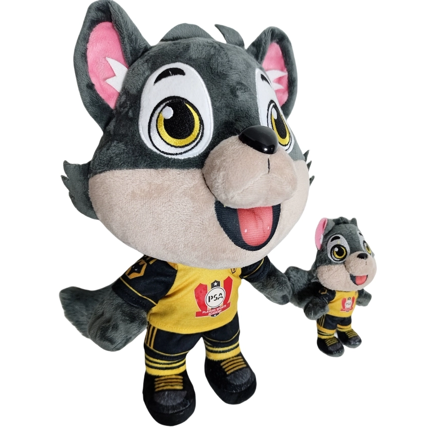 Soft Smiling Wolf Plush Gifts