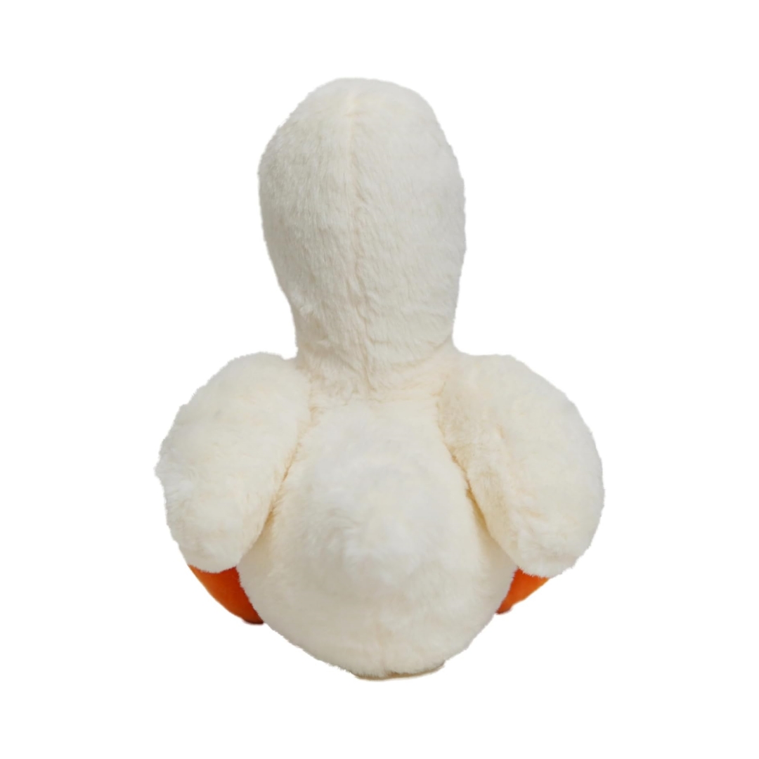 White Goose Plushie Toy Stuffed Duck Animal Squishy Swan Soft Doll