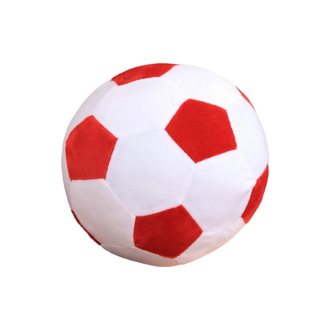 Plush Soccer Balls Fluffy Stuffed Toy Pillow Soft Doll Gift for Kids