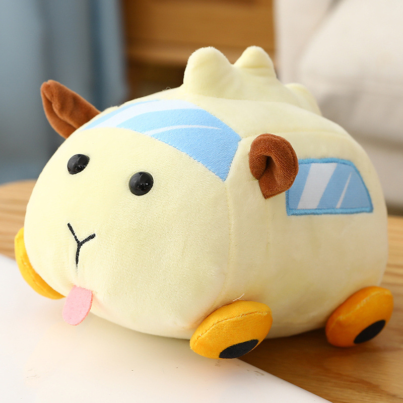 Custom Plush Stuffed Cartoon Animal Car Toy Pillow