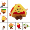 New Custom Plush Stuffed Cartoon Food Series Toy Widget