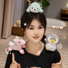 Custom Wholesale Plush Shoulder Magnet Stuffed Cartoon Animal Toy
