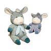 Fuzzy Donkey Soft Plush Custom OEM Kids Gift Sitting Animal Toy