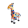 Giraffe Printed Plush Standing OEM Stuffed Factory Toy