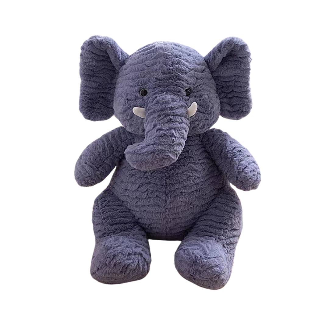 Fluffy Elephant Plush Manufacture Soft Custom Toys