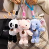 High Quality Wholesale Plush Stuffed Cute Custom Animal Toy Keychain