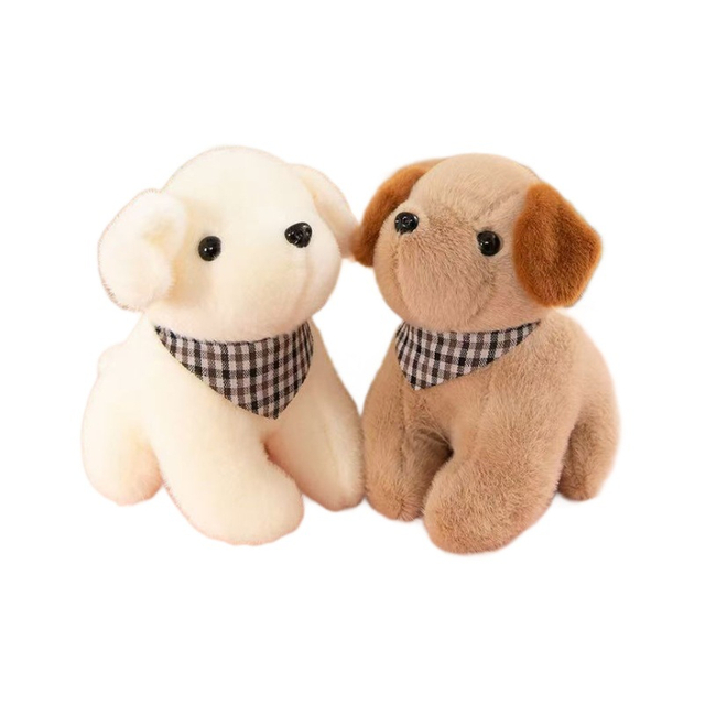 Custom Plush Stuffed Soft Scarf Dog Toy Doll Exquisite Gift