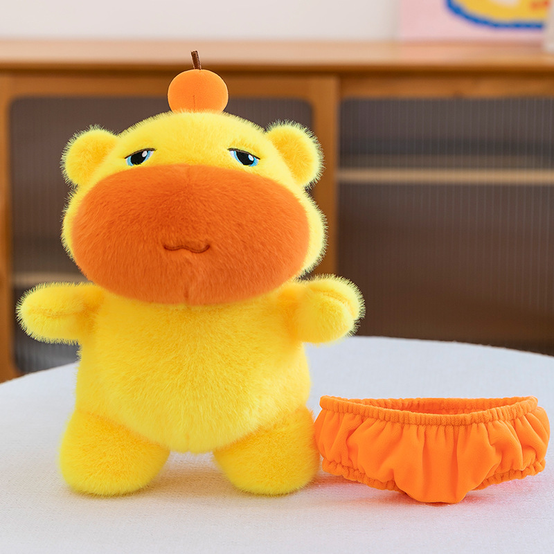 Cartoon Plush Stuffed Soft Cute Capybara Toy Wholesale Doll Gift