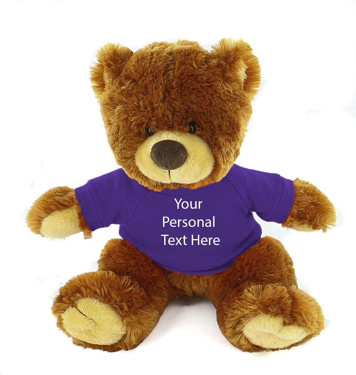 Teddy bear plush stuffed pp cotton soft custom sitting animal toy with t-shirt