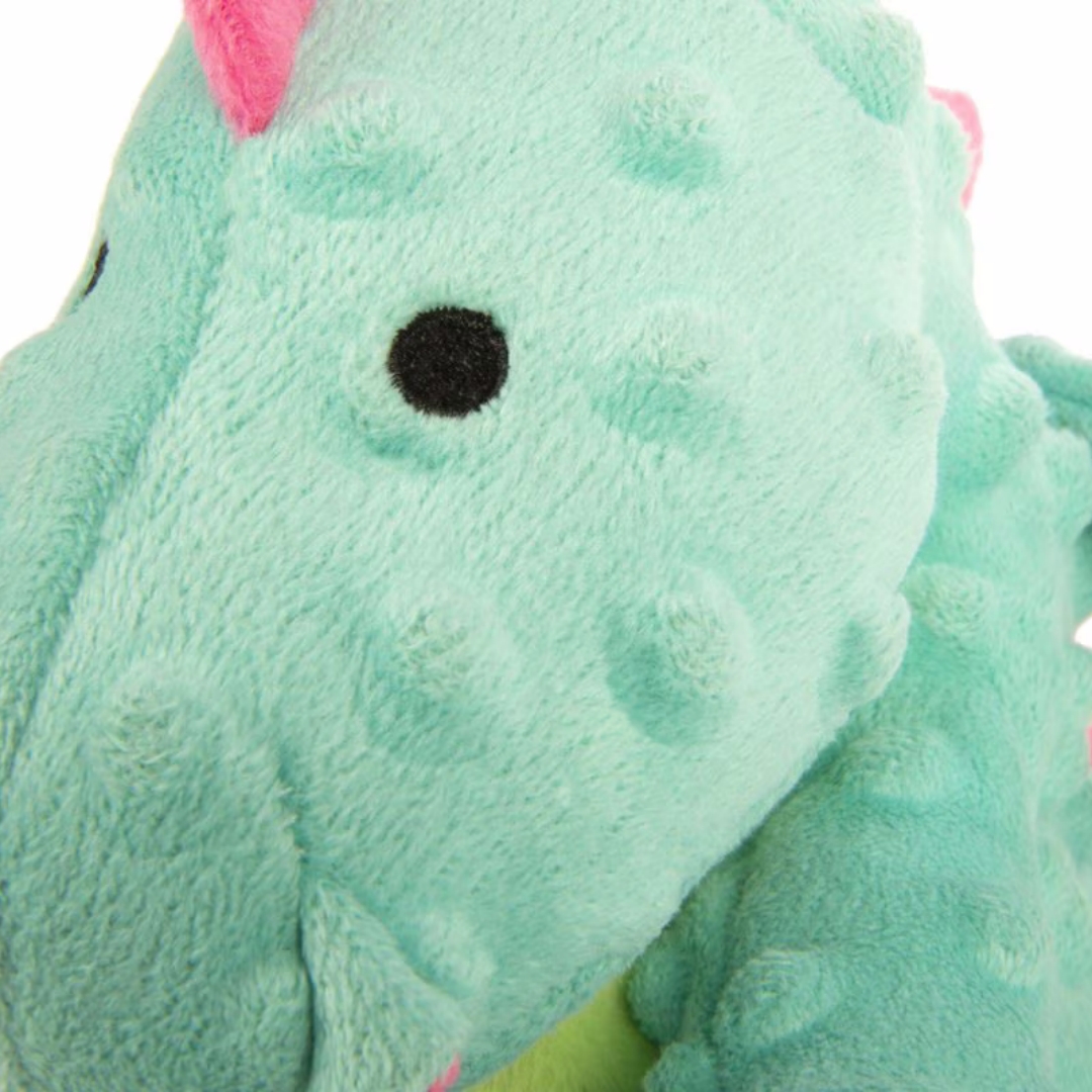 Seafoam Dragon Plush Stuffed Custom Wholesale Chewy Dog Toys