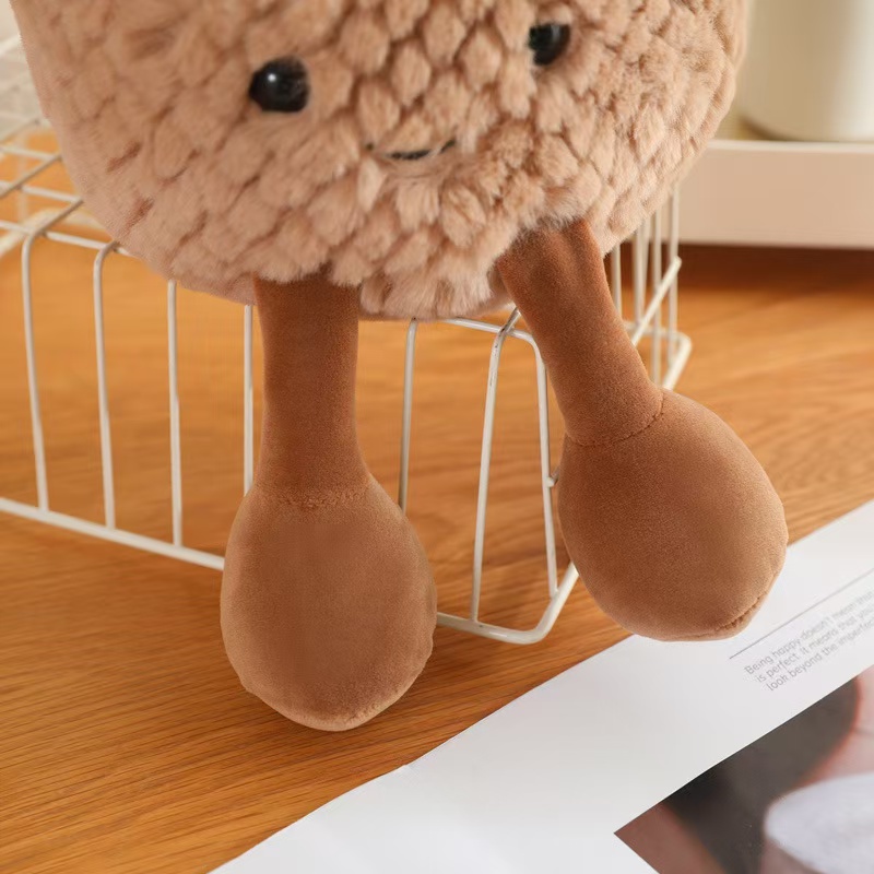 ຂອງຂວັນວັນເດືອນປີເກີດ plush ກາຕູນ stuffed cake ທີ່ສົດໃສ cakea keychain doll