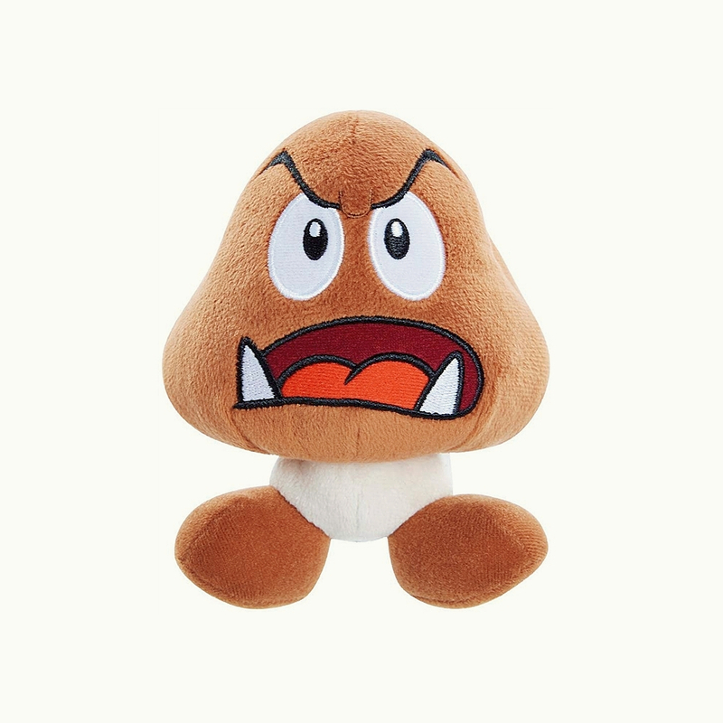 Nintendo Mushroom Super Mario Goomba Cartoon OEM Plush Soft Custom Animal Toy