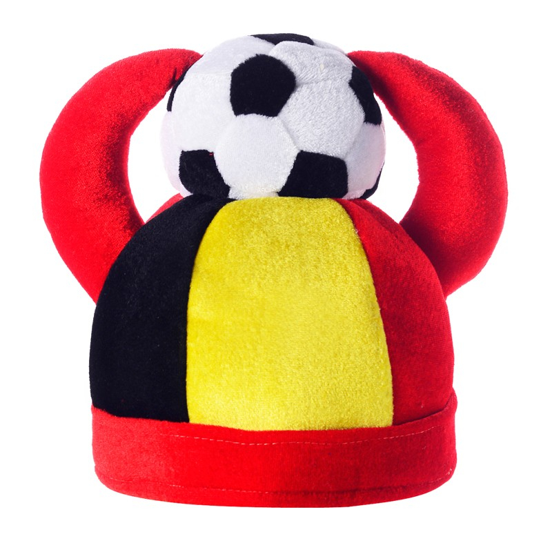 National Logo World Cup Footbal Sports Plush Party Hat