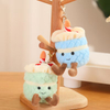 Promotional Birthday Plush Stuffed Cartoon Cake Toy Widget Gift