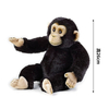 YD-BD060 Black Gorilla Classical Plush Simulation Animal Custom Fluffy Soft Children Toy