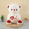 High Quality Custom Plush Stuffed Love Teddy Bear Toy Doll Valentine's Gift