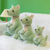 Custom Plush Stuffed Cartoon Kangaroo Australian Toy for Children