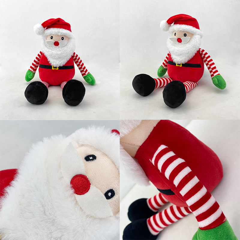 Christmas Gift Plush Stuffed Long Leg Cute Doll Holiday Toy