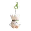 New Arrival Custom Plush Cartoon Badminton Toy Keychain Backpack Pendant