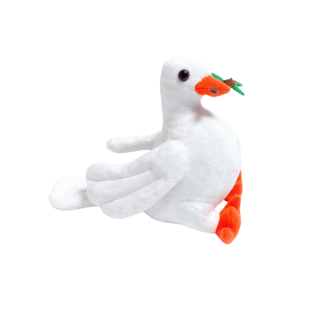 Peace bird plush toy (7)