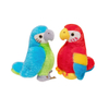 Fuzzy Plush Parrot Soft Animal Bird Stuffed Factory Custom Gift Toys