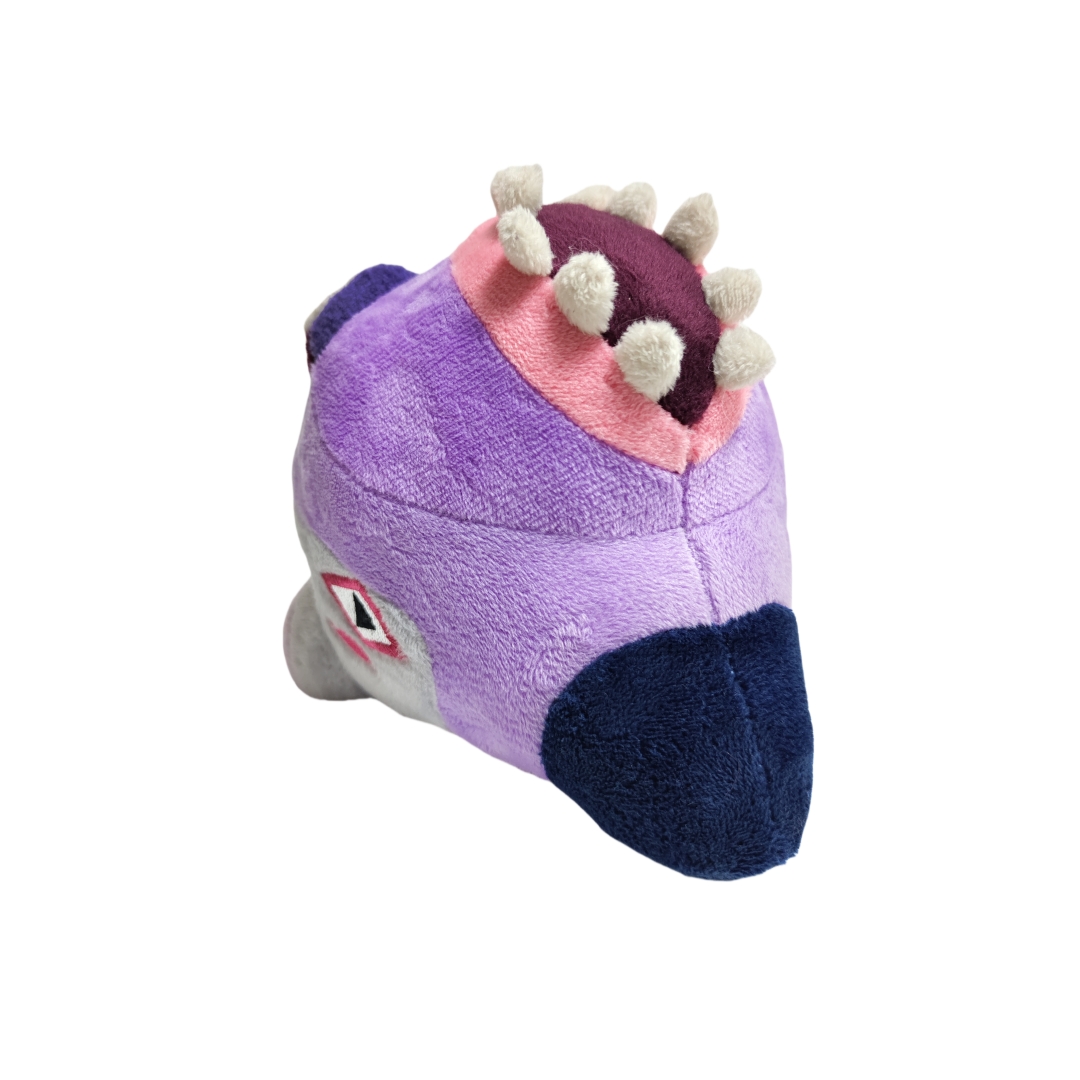 Monster purple weird plush four eyes stuffed animal custom CE gift soft toys