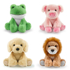 Wholesale Custom Fluffy Plush Stuffed Animal Frog Pig Dog Lion Toy