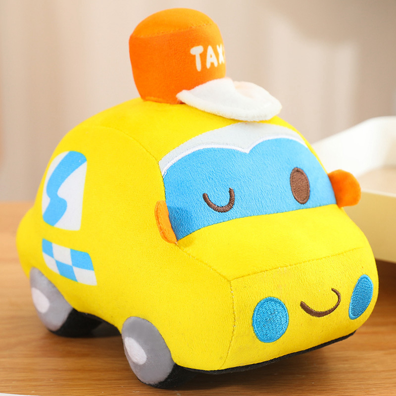 Wholesale Custom Plush Stuffed Cartoon Car Baby Children Toy